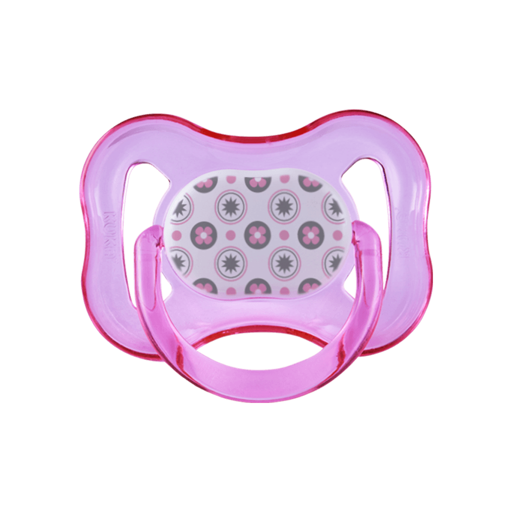 Chupeta infantil Kuka N02 Rosa decorada